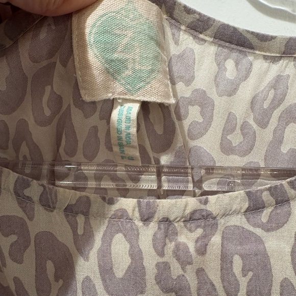 Zleurope Leopard Print Fringe Coverup - Picture 2 of 8